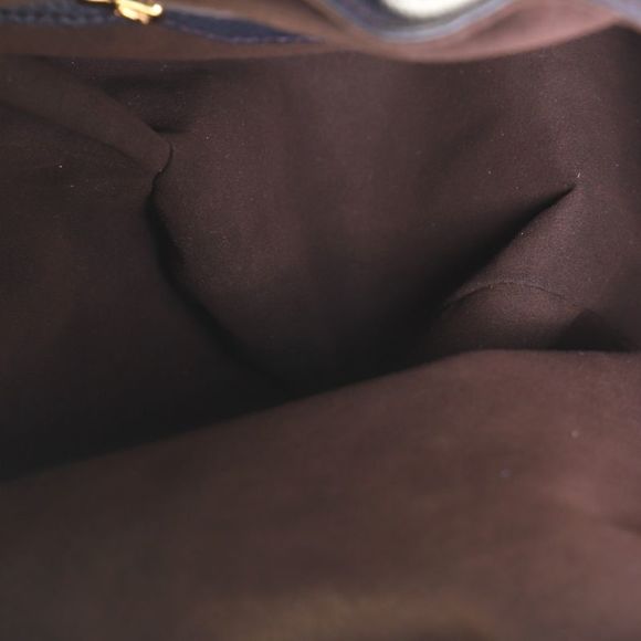 Louis Vuitton L Hobo Mahina Leather Blue - Picture 6 of 7